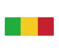 Mali Tappetino Scrivania Computerbandiera Nazionale| Design Integrato| Base Anti-Scivolo| Superficie Liscia| Bassa Frizione| Compatibile Con Tutti I Mouse