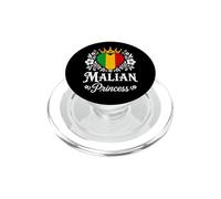 Malian Princess Mali Flag Proud Malian Girl PopSockets PopGrip per MagSafe