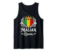 Malian Queen Mali Flag Proud Malian Woman Canotta