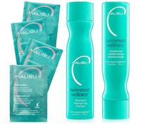 Malibu C : Kit per il trattamento del benessere dei nuotatori, include lo shampoo del benessere dei nuotatori