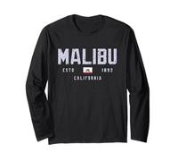 Malibu California Field/Malibu CA Maglia a Manica