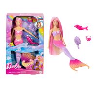 Malibu Sirena bambola con capelli rosa e accesory per lo styiling funzione