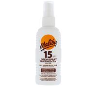 Malibu Sun Lotion Spray SPF15 Spray impermeabile 100 ml
