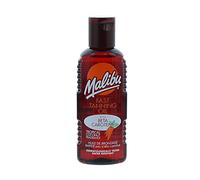Malibu Sun Olio solare abbronzante veloce, resistente all'acqua con beta-carotene e fragranza tropicale di cocco, 100 ml, marrone