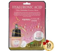 MALIE Hyaluronic Acid Ultra Hydrating Essence Mask 20 ml x 10EA Korean Cosmetics