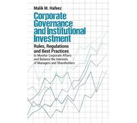 Malik M Hafeez Corporate Governance and Institutional Investment (Tascabile)