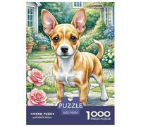 Malinois 1000Pezzi Puzzle Immagine Dipinta Pet Dog Divertimento Idea Regalo Uomo E Donna Per Adulti E Bambini A Partire Dai 12 Anni70x50cm/1000pcs