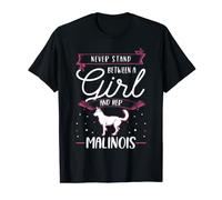 Malinois Belga Ragazza Pastore Olandese Mechelse Herder Maglietta