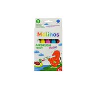 MALINOS 300967 - Set di 5 Orsetti Magic con Stencil A6, 10 x 20 x 2 cm