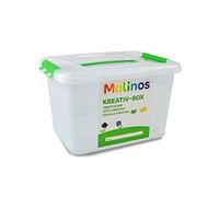 MALINOS 301014 - Scatola in plastica, 44 x 34 x 27,5 cm, Colore: Trasparente