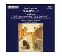 MALIPIERO: Symphonies Nos. 5, 6, 8 and 11