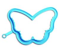Mali'S Stampo per Uovo Papillon/Pesce, Silicone, Blu