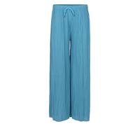 Malito 883 - Pantaloni da donna plissettati, morbidi e fluenti, in chiffon, lunghi estivi, alla moda, Turchese-g L/XL, S-M
