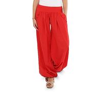 Malito - Pantaloni da Donna in Tessuto per la Spiaggia e la Vita Quotidiana, Pantaloni Casual per L'Estate - Pantaloni Casual Aladin 23245P Taglia Unica