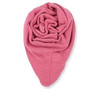 malito - Sciarpa triangolare morbida da donna, tinta unita e stampa leopardata, lunga e soffice, XXL, S601, Bacca luminosa, Taglia unica