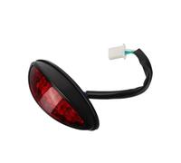 MALIYAE Fanale Posteriore per Moto Luce Rossa di Stop Accessori Lampada Decorativa per Stop Luci Freno