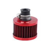 MALIYAE Filtri dell'Aria con Interfaccia Universale da 12 Mm per Mini Filtri di Sfiato della Copertura della Presa d'Aria del Motociclo Filtro Aria(Color-r)