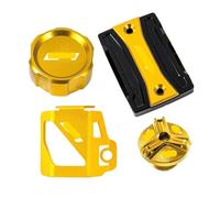 MALIYAE Tappi Serbatoio Frizione per MT07 2021 2022 per MT 07 Accessori Moto Anteriore Posteriore Serbatoio Fluido Freno Tappo Olio Motore(Color-2)