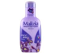 3 pz Malizia Bagnoschiuma Petali di Iris 1Lt Bagno Schiuma Bath Foam