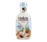 3 pz Malizia Bagnoschiuma Latte di Cocco 1Lt Bagno Schiuma Bath Foam