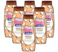 Malizia Bagnodoccia Schiuma Tropical Coconut - Profumo Fresco e Esotico di Cocco - Formula Delicata e Cremosa - Pelle Morbida e Idratata - Formato Famiglia 500 ml (6)