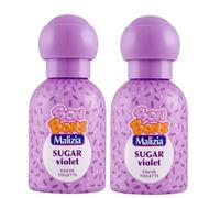 Malizia Bon Bons Profumo Donna Eau de Toilette Spray 50 ml - Fragranze Varie - Profumo Dolce per Ragazze e Giovani Donne (Sugar Violet 2 Unità)