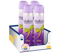 Malizia Deodorante Chic Donna - Spray 75 ml - Profumazione Elegante e Delicata kit con Spugna Brandizzata SPESA & RISPARMIO Inclusa - Variazioni 4/6/8/10 Pezzi (4)