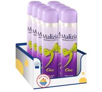 Malizia Deodorante Chic Donna - Spray 75 ml - Profumazione Elegante e Delicata kit con Spugna Brandizzata SPESA & RISPARMIO Inclusa - Variazioni 4/6/8/10 Pezzi (8)