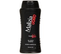 2 Flaconi Malizia Uomo Musk Gel Doccia Shampoo Profumo D'intesa Tonificante