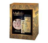 Malizia Mirage D'amour Set Regalo Donna Deodorante Spray 100 Ml Bagnodoccia 300 Ml e Collana