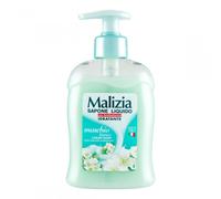 6 pz Malizia Sapone Liquido Idratante Profumo di Muschio Bianco 300ml