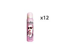 MALIZIA Set 12 Deodorante Donna Lolita 100 Ml. Spray Cura Del Corpo