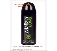 MALIZIA UOMO DEODORANTE SPRAY UOMO 150 ML VETYVER PEZZI 3