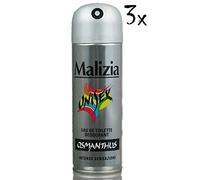 6 Conf. Malizia Spray Deo Unisex Osmanthus 125ml Deodorante Eau de Toilette