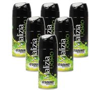 Malizia Uomo Profumo d’Intesa Deodorante Spray 100 ml - Eau de Toilette Maschile, Fragranza Intensa e Duratura, Freschezza per Tutto il Giorno (Sound 6 Unità)