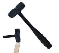 Mallet da lavoro in legno, mazza da pavimento, martello a doppio lato doppio - martello per sicurezza della decorazione, martello per utensili per la casa, esterno, campeggio, pesca, picnic