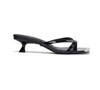 Mallet London - Elisa Patent Heeled Mule - - Shoes - Donna - Nero - 39 EU