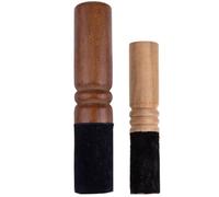 Mallet per Campana Tibetana 2 Pezzi in Legno, Accessorio | Presa Comoda, Pulizia Semplice, per Stanza e Camera da Letto, Set da Due Bastoni