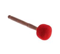 Mallet per ciotola di canto, tamburo, martello dell'attaccante in feltro di lana con manico in legno, strumenti musicali di Buddha per yoga di meditazione buddista
