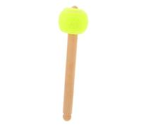 Mallet per Percussioni a Testa da Baseball Manico in Legno Beige | Tamburo e per Rullante, Cassa Grande Esibizioni e Marching Band, Principianti e Studenti Adatto
