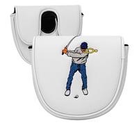 Mallet Putter Cover - Custodia magnetica in pelle PU per golf, protezione per la testa interna morbida per una vestibilità sicura e prevenzione dei per corso, guida, pratica, allenamento