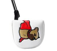 Mallet Putter Cover | Impermeabile Magnetico Mallet Putter Cover Headcover | French Bulldog Club Protector Accessori da golf per Scotty Camerons Taylormade