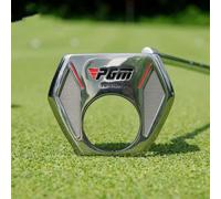 Mallet Putter per mancini uomini e donne Loft 3 gradi Golf Club Putter funzione di raccolta della palla con copertura per mazza da golf (putter con copricapo)