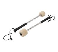 Mallets Percussion Set, Bass Drum Stick, Felt Head Beater, Soft Anti-Slip Grip, Balanced Lightweight Design, Perfect for Adults, School Music Lessons, Concerto Performances