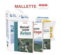 Mallette DUO PPL - comprend les actuelles éditions de : Le Manuel du Pilote d'Avion 21e éd. + Leçons de Pilotage 7e éd.: Manuel du pilote d'avion ; Leçons de pilotage