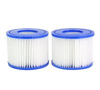 Mallez Cartuccia per Filtro per Bestway VI Compatibile con Pompe Lay-Z-Spa Modelli Miami, Vegas, Palm Springs, Monaco, 2 Filtros
