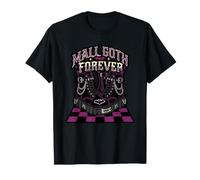 Mallgoth Forever Fashion Dark Estetic Mall Goth Halloween Maglietta