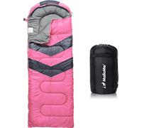 MalloMe Sleeping Bag Single, Pink, Sacchi a Pelo Unisex, Rosa, Simple-75cm x 220cm