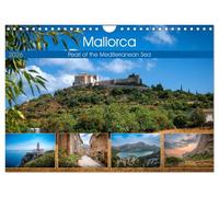 Mallorca - Calendario da parete 2026 DIN A4 orizzontale, con perla del Mar Mediterraneo, calendario da parete CALVENDO da 12 mesi