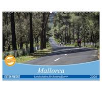 Mallorca: Die schönsten Landschaften für Rennradfahrer (Wandkalender 2026 DIN A2 quer), CALVENDO Monatskalender: Landschaftsaufnahmen beliebter Radrouten.
